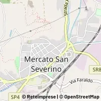 Mapa Mercato San Severino