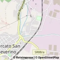 Map Mercato San Severino