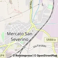 Karte Mercato San Severino