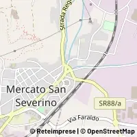 Térkép Mercato San Severino