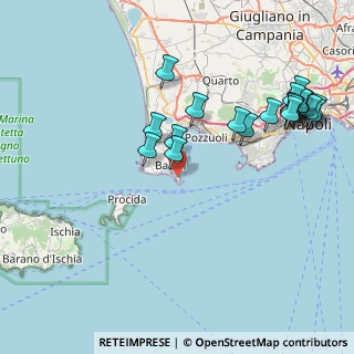 Mappa Capo Miseno, 80070 Bacoli NA, Italia (9.883)