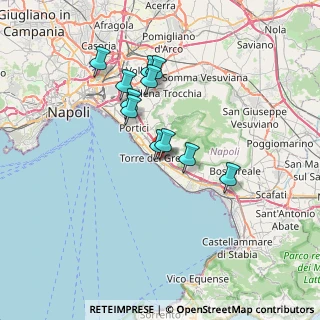 Mappa Via S. Giovanni Battista, 80059 Torre del Greco NA, Italia (6.24545)