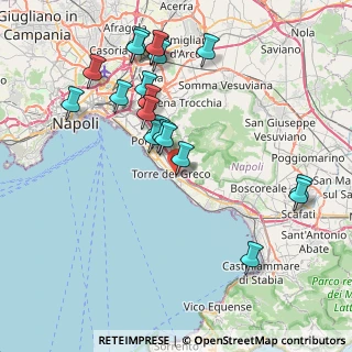 Mappa Via S. Giovanni Battista, 80059 Torre del Greco NA, Italia (8.986)