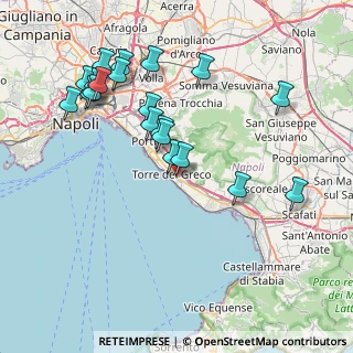 Mappa Via S. Giovanni Battista, 80059 Torre del Greco NA, Italia (8.904)