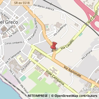 Mappa Via San Giovanni Battista, 5, 80059 Torre del Greco, Napoli (Campania)