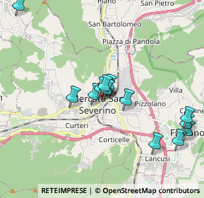 Mappa Via A. Guerrasio, 84085 Mercato San Severino SA, Italia (1.86286)