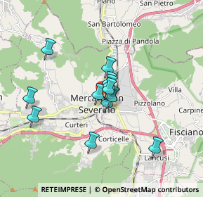 Mappa Via A. Guerrasio, 84085 Mercato San Severino SA, Italia (1.47)