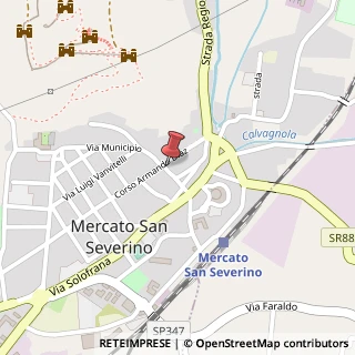 Mappa Via A. Guerrasio, 4, 84085 Mercato San Severino, Salerno (Campania)