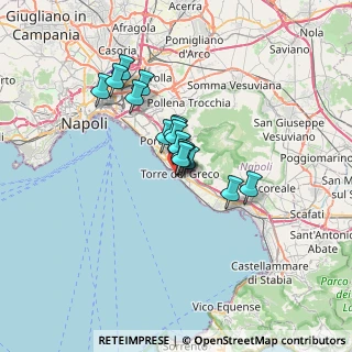 Mappa Largo Portosalvo, 80059 Torre del Greco NA, Italia (4.76313)
