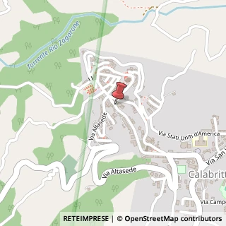 Mappa Via Andreoli, 2, 83040 Calabritto, Avellino (Campania)