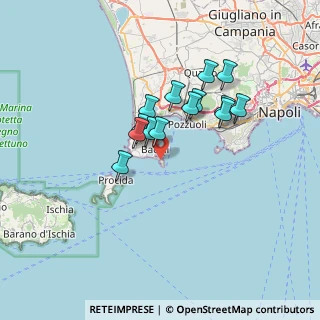 Mappa Via Dragonara, 80070 Bacoli NA, Italia (5.84286)