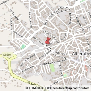 Mappa Via Barsento, 5, 70011 Alberobello, Bari (Puglia)