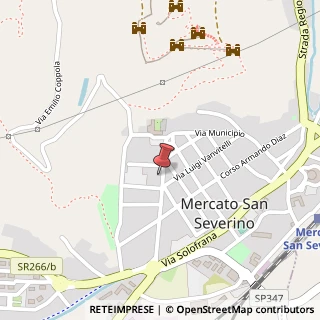 Mappa Via Gaetano Fucito, 10, 84085 Mercato San Severino, Salerno (Campania)