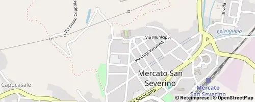 Mappa Mercato San Severino