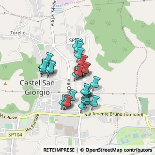 Mappa Via Nocelleto, 84083 Castel San Giorgio SA, Italia (0.35333)