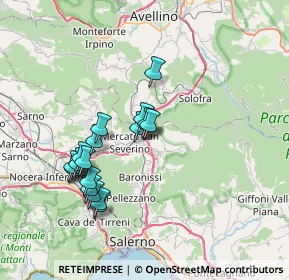Mappa Via Canfora, 84084 Fisciano SA, Italia (7.19278)