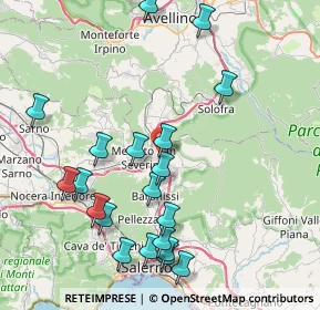 Mappa Via Canfora, 84084 Fisciano SA, Italia (9.685)