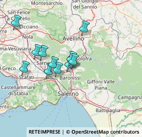 Mappa Via Canfora, 84084 Fisciano SA, Italia (12.69273)