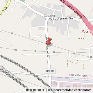 Mappa Via zeccagnuolo 3, 84010 San Valentino Torio, Salerno (Campania)