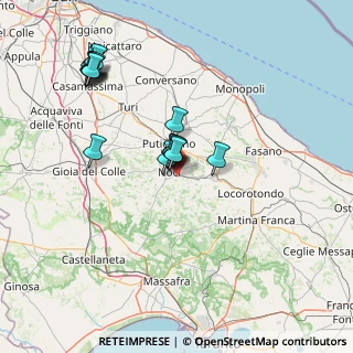 Mappa Via dell'industria, 70015 Noci BA, Italia (16.22063)