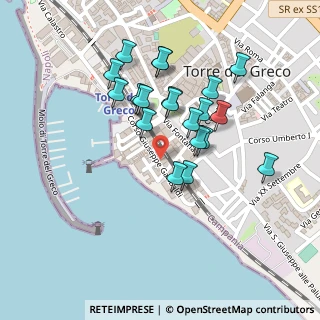 Mappa Corso Garibaldi, 80059 Torre del Greco NA, Italia (0.217)
