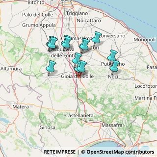Mappa Forze Armate Aeronautica Militare Aeroporto Antonio Ramirez, 70023 Gioia del Colle BA, Italia (12.73714)