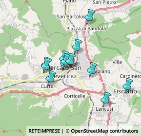 Mappa Via Porta Rotese, 84085 Mercato San Severino SA, Italia (1.50667)
