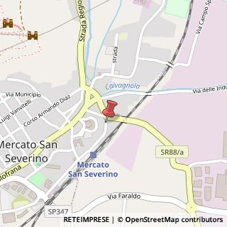 Mappa Via Giorgio Amendola, 4, 84085 Mercato San Severino, Salerno (Campania)