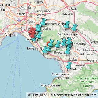 Mappa Via Resina Nuova, 80059 Torre del Greco NA, Italia (6.676)