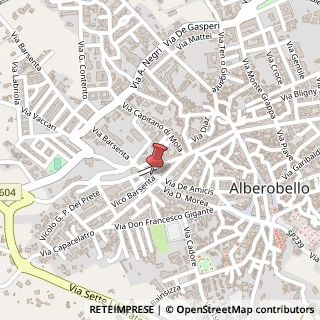 Mappa Via Barsento, 2, 70011 Alberobello, Bari (Puglia)