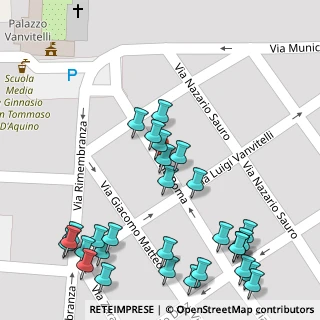 Mappa Piazza Cesare Battisti, 84085 Mercato San Severino SA, Italia (0.07241)