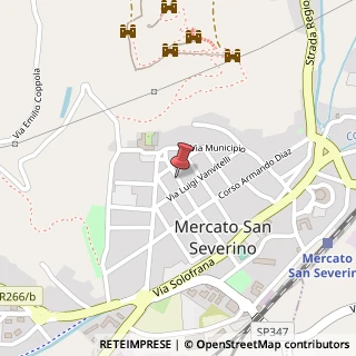 Mappa Via Roma, 34, 84085 Mercato San Severino, Salerno (Campania)