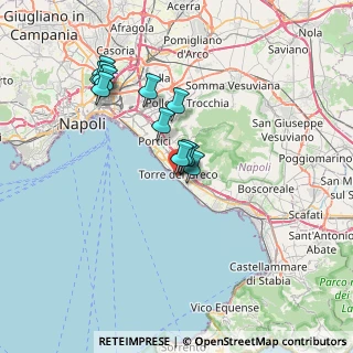 Mappa Via Che Mena A S. Croce, 80059 Torre del Greco NA, Italia (6.51917)
