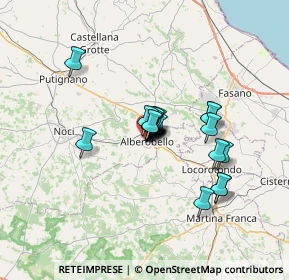 Mappa Via Pietro Campione, 70011 Alberobello BA, Italia (4.8)