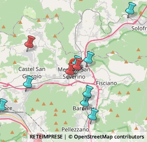 Mappa Via Nazario Sauro, 84085 Mercato San Severino SA, Italia (4.82417)