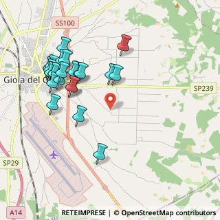Mappa Via del Porcile, 70023 Gioia del Colle BA, Italia (2.34074)