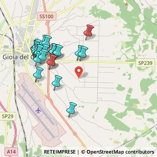 Mappa Via del Porcile, 70023 Gioia del Colle BA, Italia (2.34296)
