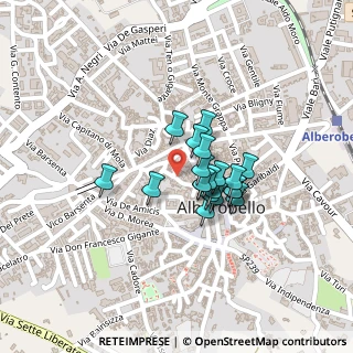 Mappa Via Giosuè Carducci, 70011 Alberobello BA, Italia (0.15)