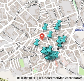 Mappa Via Giosuè Carducci, 70011 Alberobello BA, Italia (0.217)