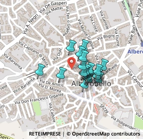 Mappa Via Giosuè Carducci, 70011 Alberobello BA, Italia (0.15)