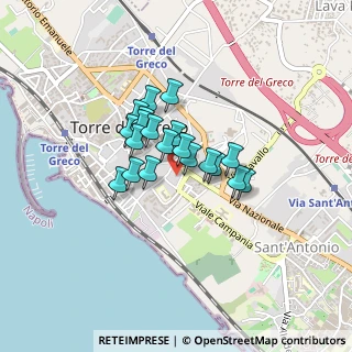 Mappa Rione Acquaviva, 80059 Torre del Greco NA, Italia (0.293)