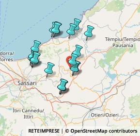 Mappa Localitá Don Giagu, 07030 Chiaramonti SS, Italia (13.5605)