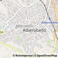 Karte Alberobello