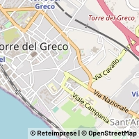 Map Torre del Greco