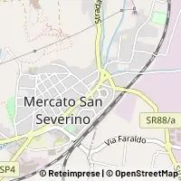 Map Mercato San Severino