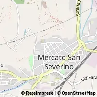 Mapa Mercato San Severino