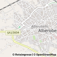 Mapa Alberobello