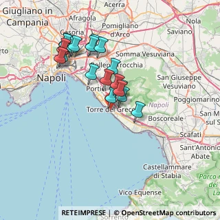 Mappa Via Fontana, 80059 Torre del Greco NA, Italia (7.10421)
