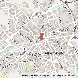 Mappa Via Cesare Battisti, 45, 70011 Alberobello, Bari (Puglia)