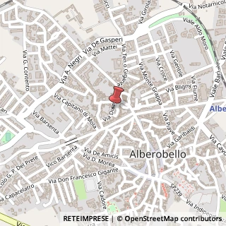Mappa Via Diaz Generale, 58, 70011 Alberobello, Bari (Puglia)